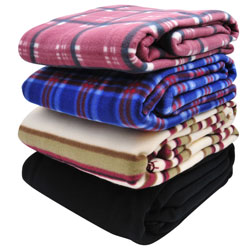 85x62 Fleece Blanket  Assortment RPAPB1