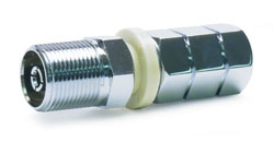 Chrome Plated Antenna Stud with SO-239 Connector RP-105ADT