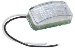2.5x1.125 LED License Plate Sealed Light Clear RP1446C